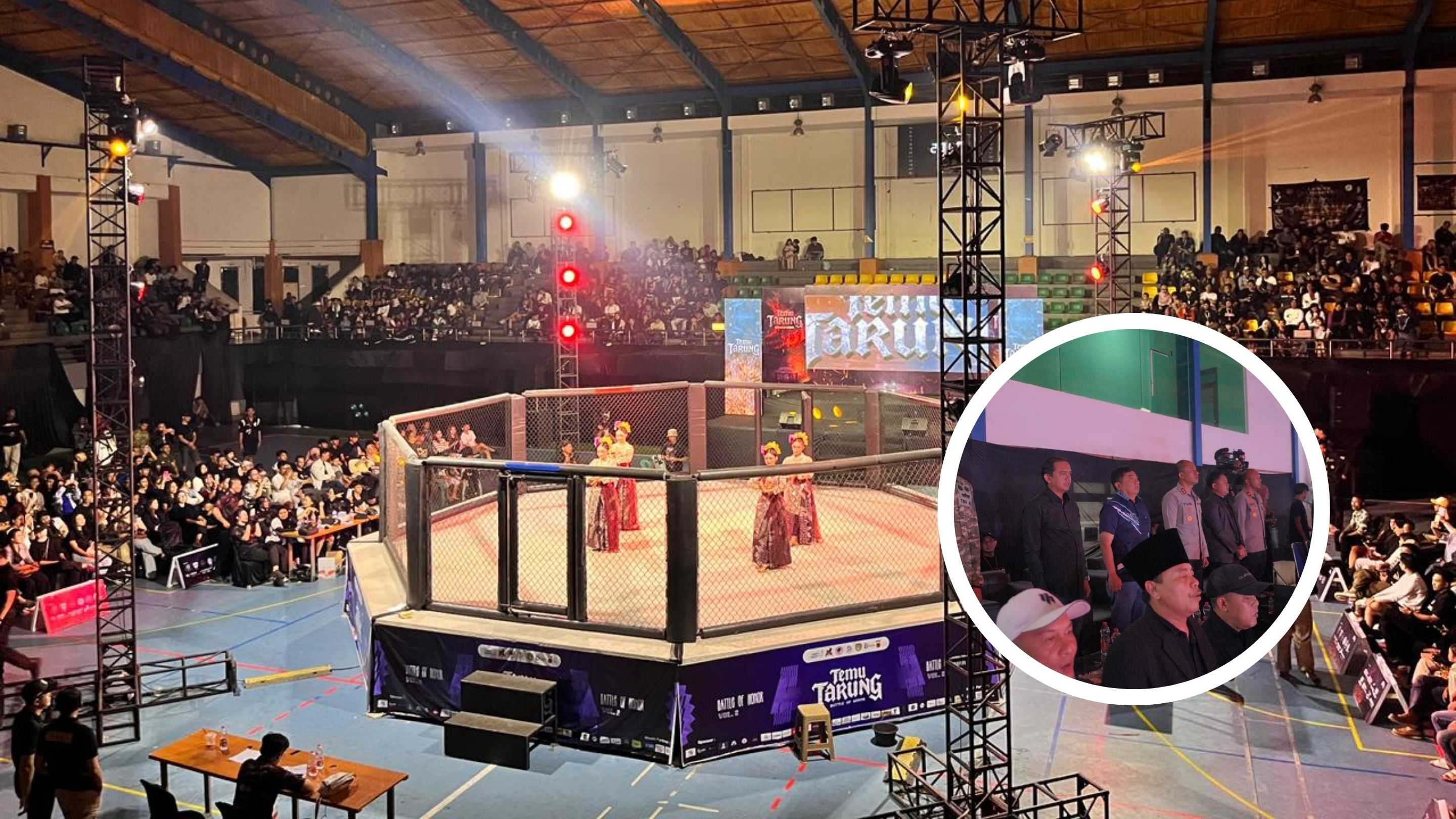 Hampir 3.000 Penonton Padati Battle of Honor Vol. 2 di Sport Hall SOR RAA Adiwijaya